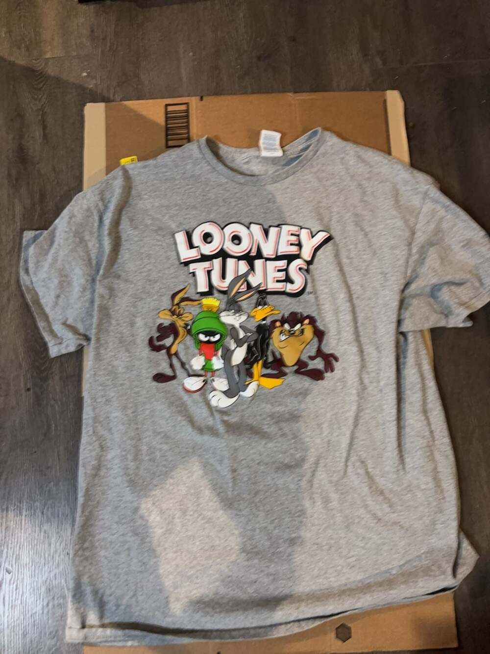 Looney Tunes Graphic T-Shirt Gray
